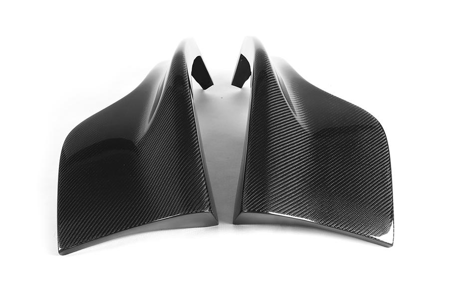 DOKŁADKI/LOTKI ZDERZAKA PRZEDNIEGO CARBON BMW E60 M TECH - Image 2