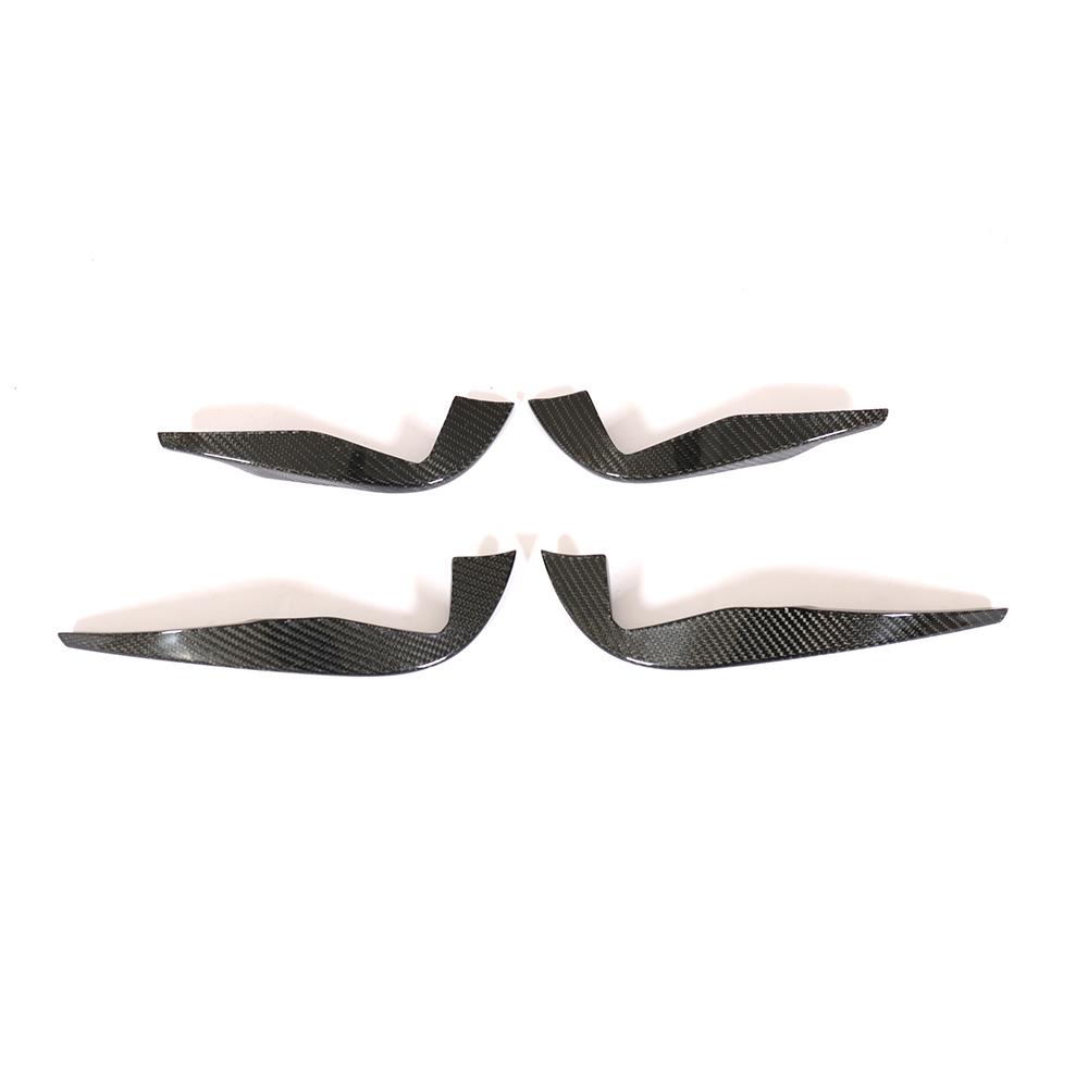 DOKŁADKI/LOTKI ZDERZAKA PRZEDNIEGO CARBON AUDI TTRS Mk3 - Image 2