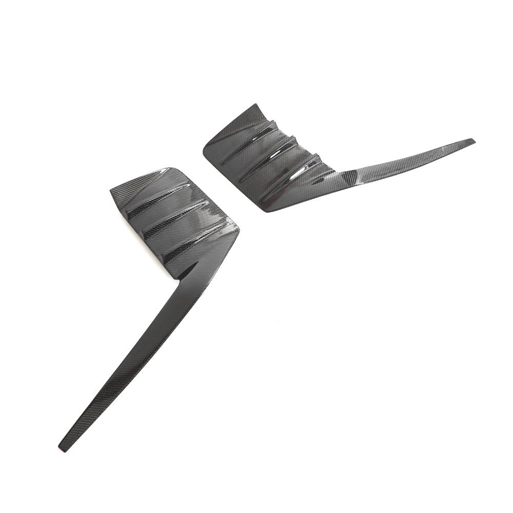 DOKŁADKI/LOTKI ZDERZAKA TYLNEGO CARBON BMW G87 M2 - Image 3