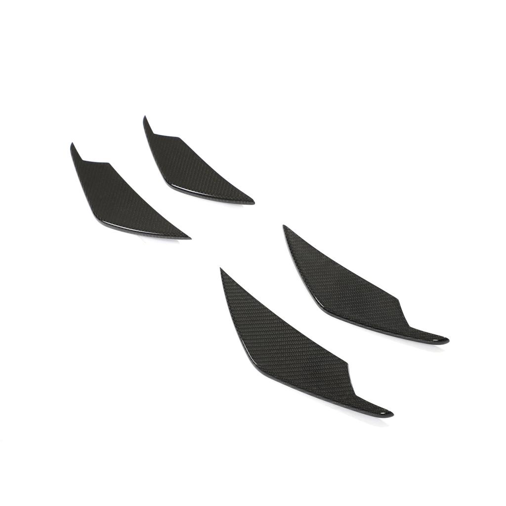 DOKŁADKI/LOTKI ZDERZAKA PRZEDNIEGO CARBON BMW G80 M3 / G81 M3 C / G82 M4 / G83 M4 C - obrazek 3