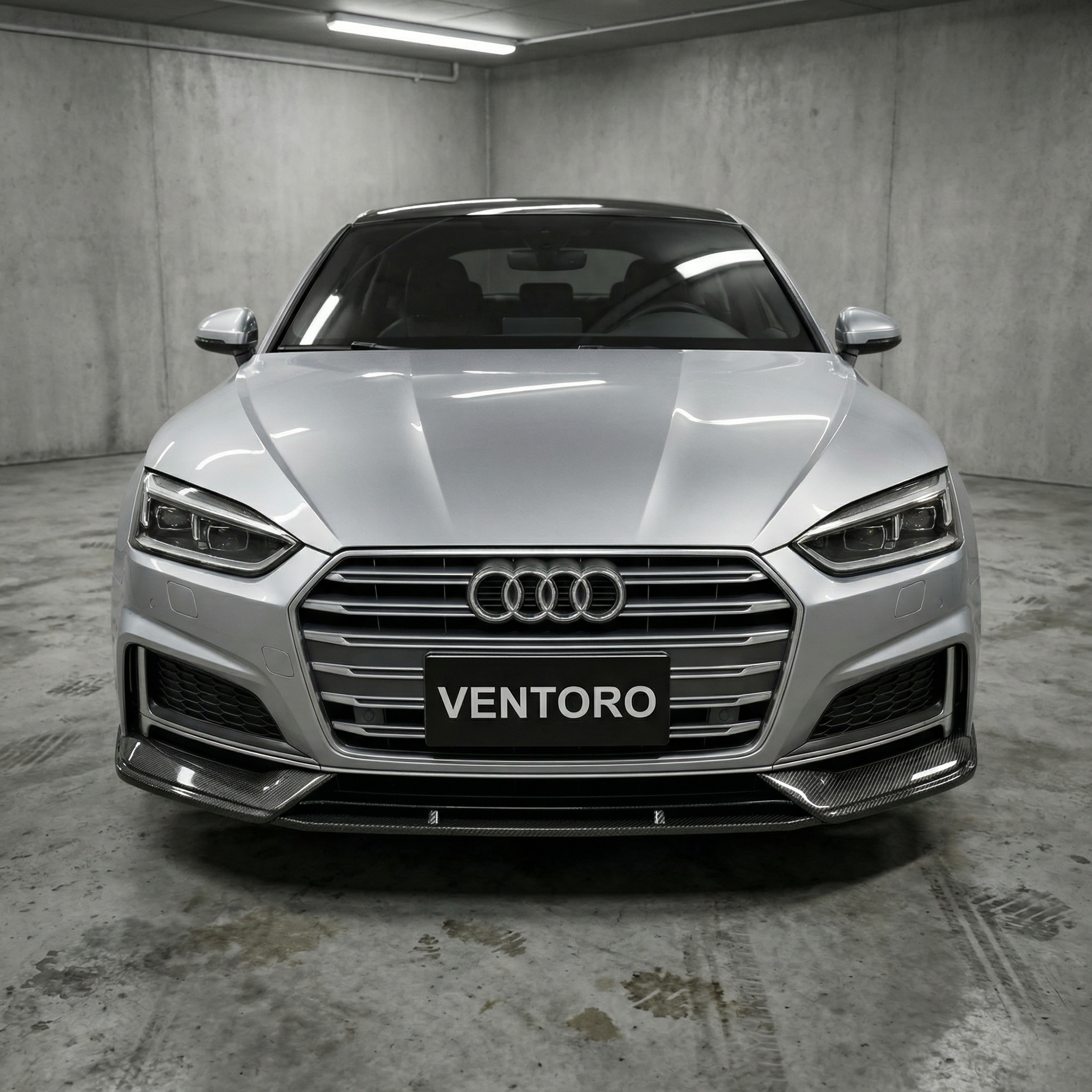 SPLITTER/DOKŁADKA ZDERZAKA PRZEDNIEGO CARBON AUDI A5 8W S-LINE / S5 8W / COUPE / HATCHBACK / SEDAN - Image 5