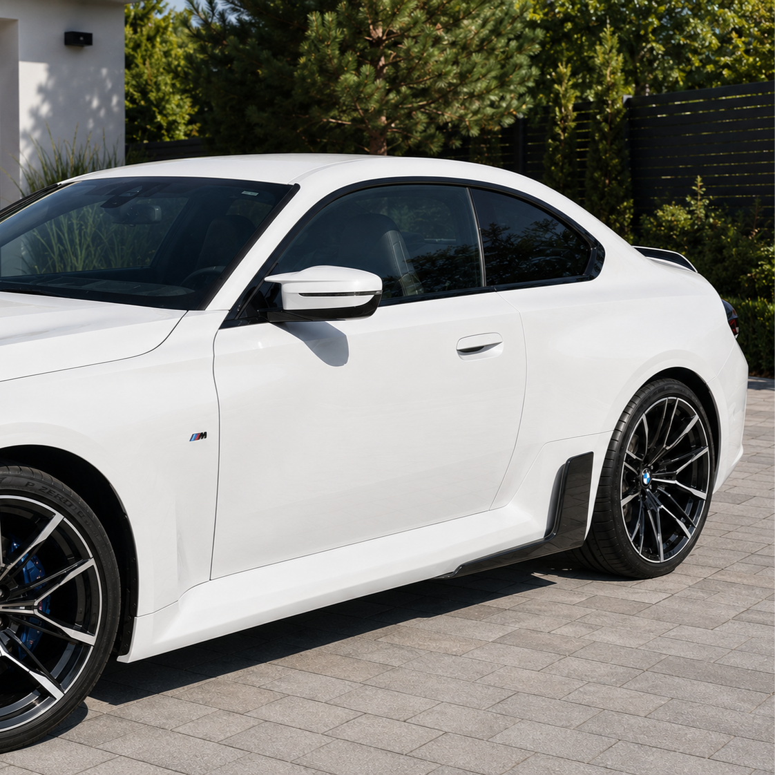 DOKŁADKI PROGOWE CARBON BMW G87 M2 - obrazek 5