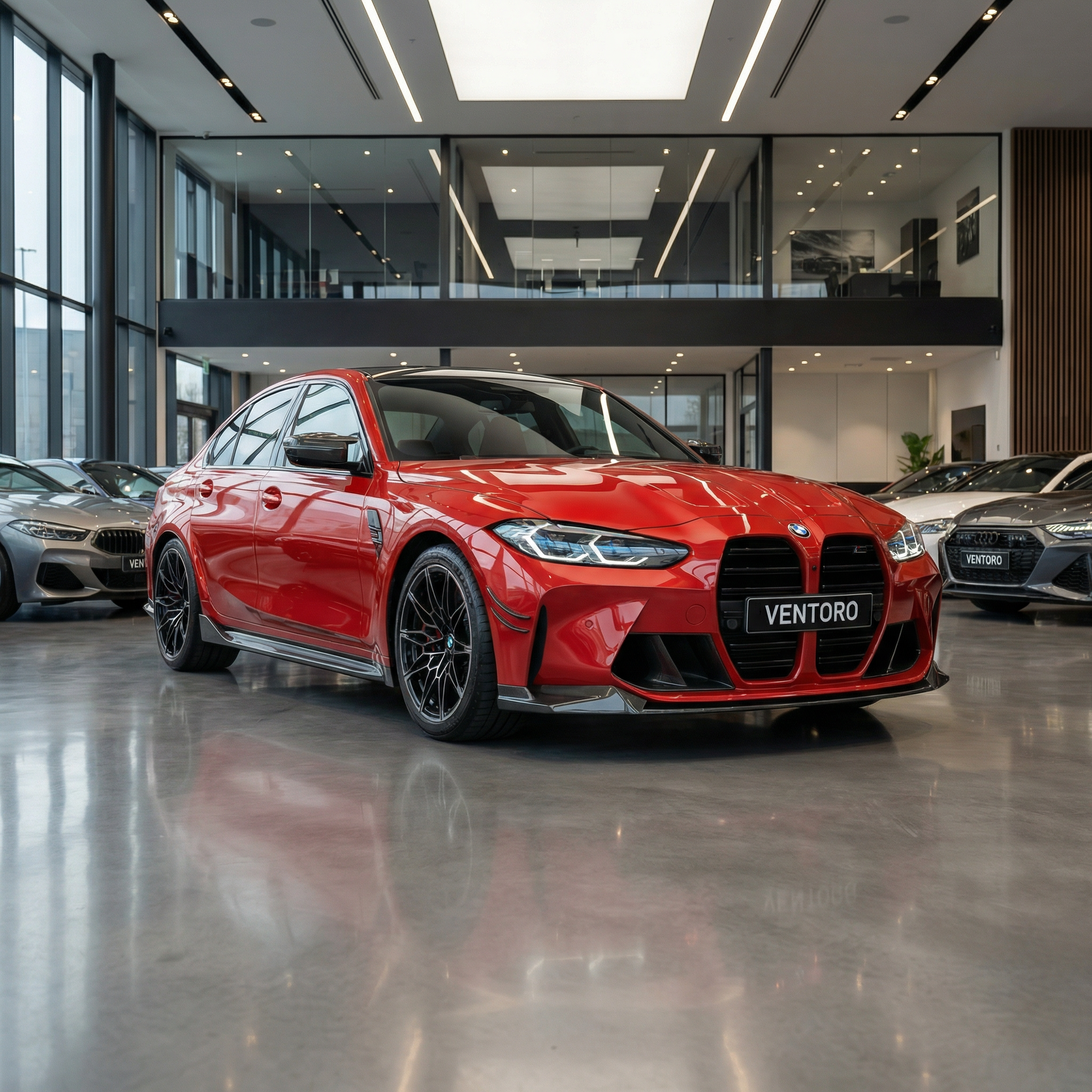 WLOTY POWIETRZA CARBON BMW G80 M3 / G81 M3 C / G82 M4 / G83 M4 C - obrazek 4