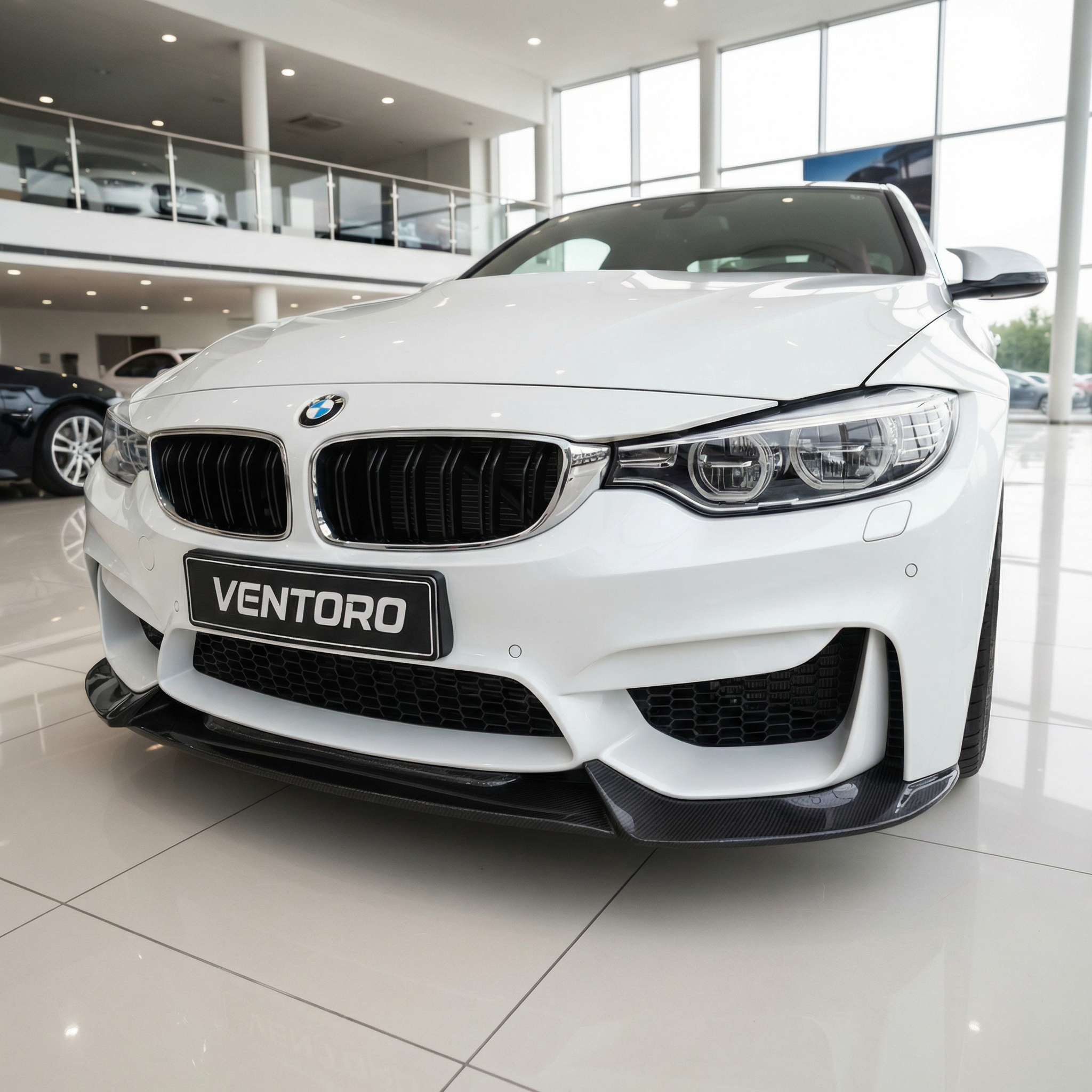 SPLITTER/DOKŁADKA ZDERZAKA PRZEDNIEGO CARBON BMW F80 M3 / F82 M4 / F83 M4 C - Image 4