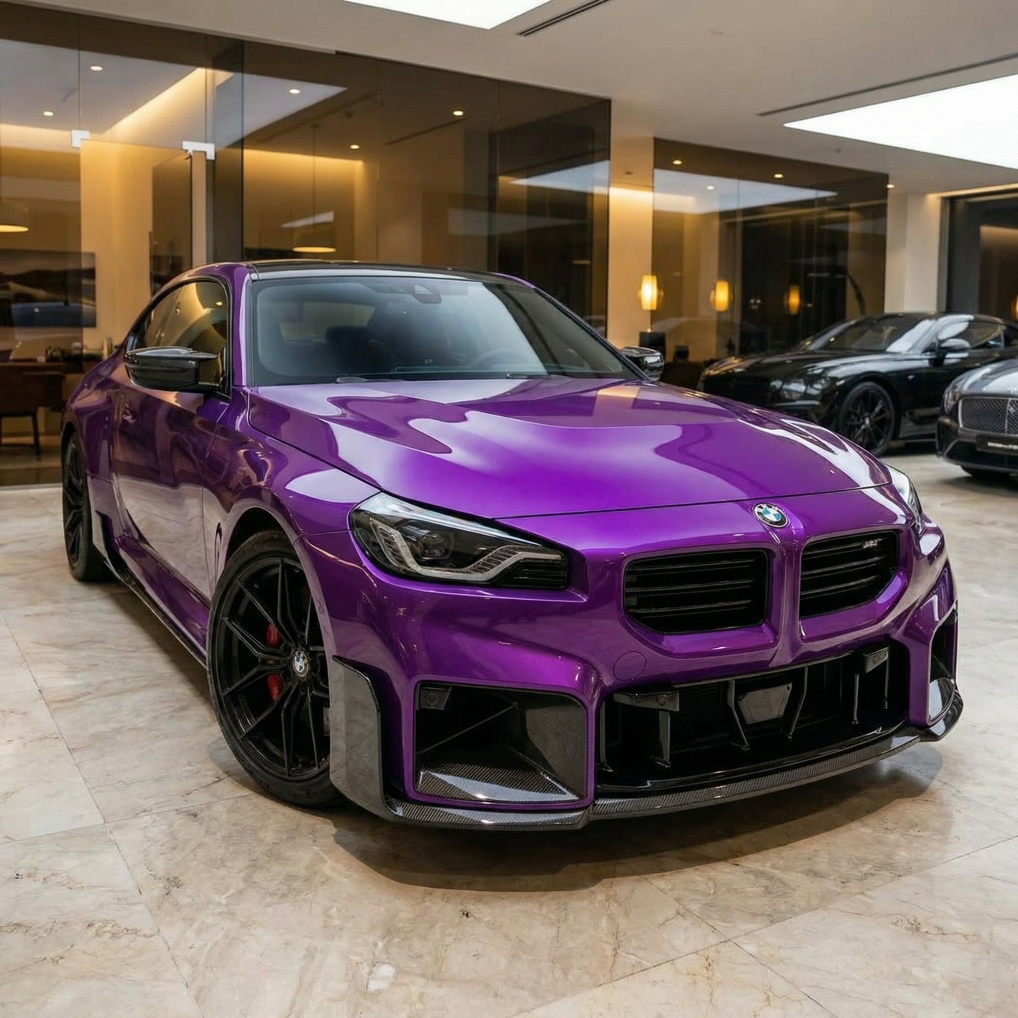 WLOTY POWIETRZA CARBON BMW G87 M2 - Image 4