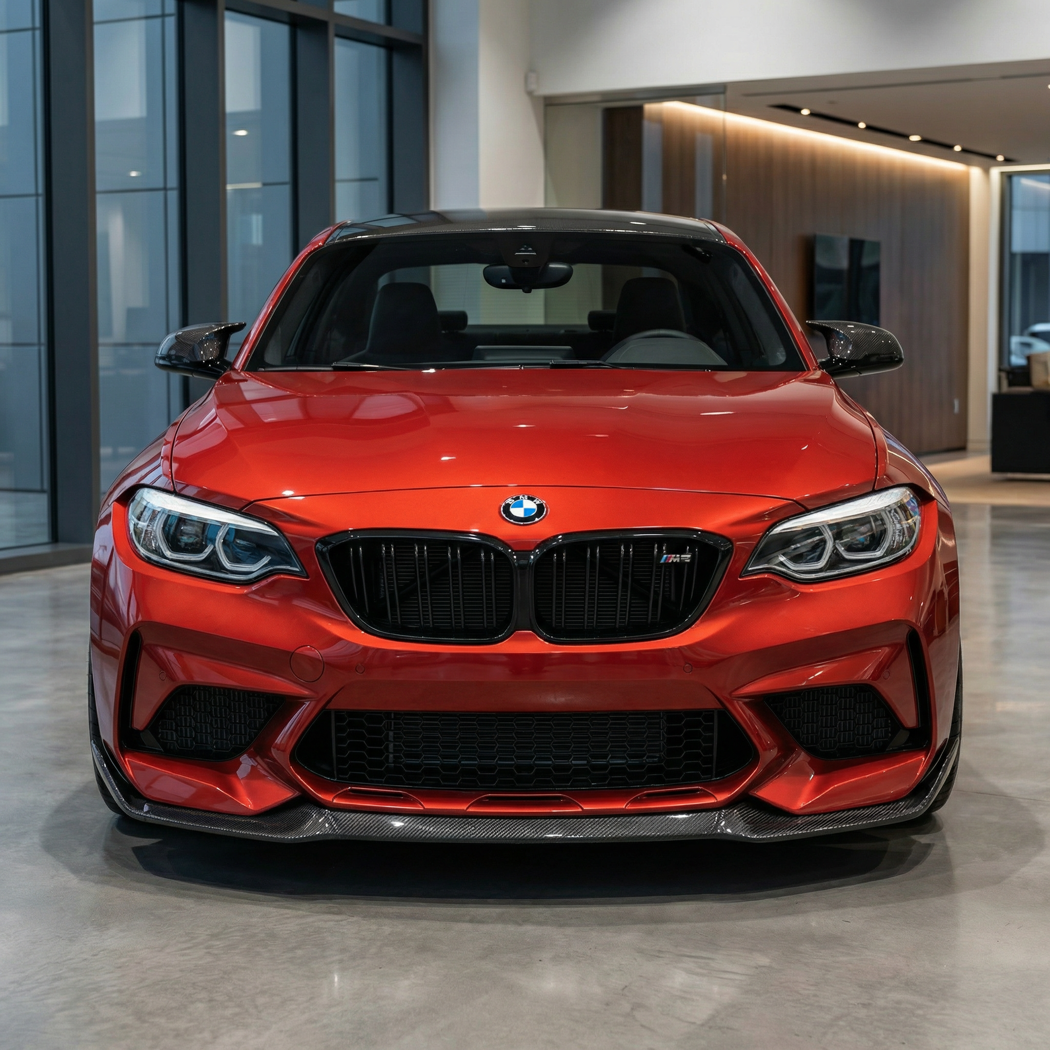 SPLITTER/DOKŁADKA ZDERZAKA PRZEDNIEGO CARBON BMW F87 M2 C - Image 4