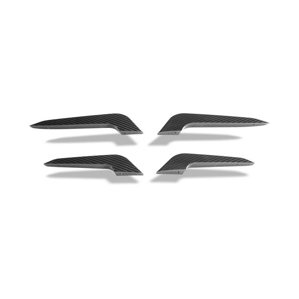 DOKŁADKI/LOTKI ZDERZAKA PRZEDNIEGO CARBON AUDI RS3 8Y SEDAN / HATCHBACK - obrazek 2