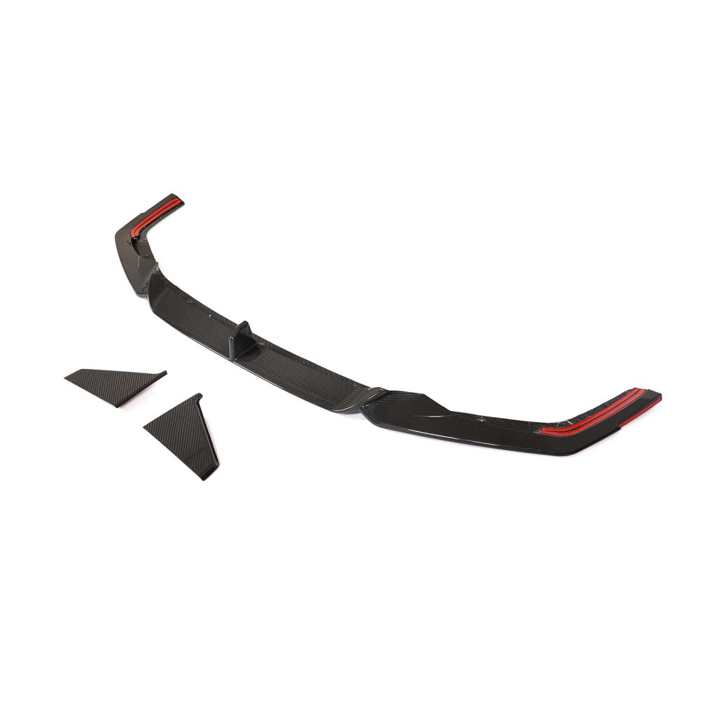 SPLITTER/DOKŁADKA ZDERZAKA PRZEDNIEGO CARBON AUDI RS7 C8 - Image 3