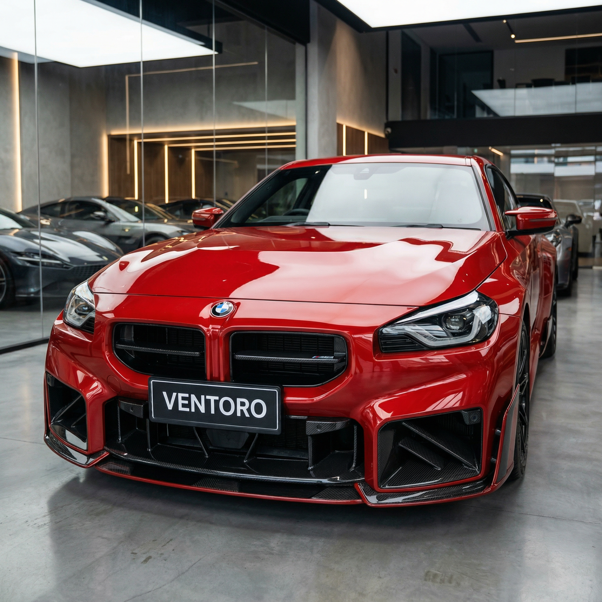 GRILL PRZÓD CARBON BMW G87 M2 - Image 4