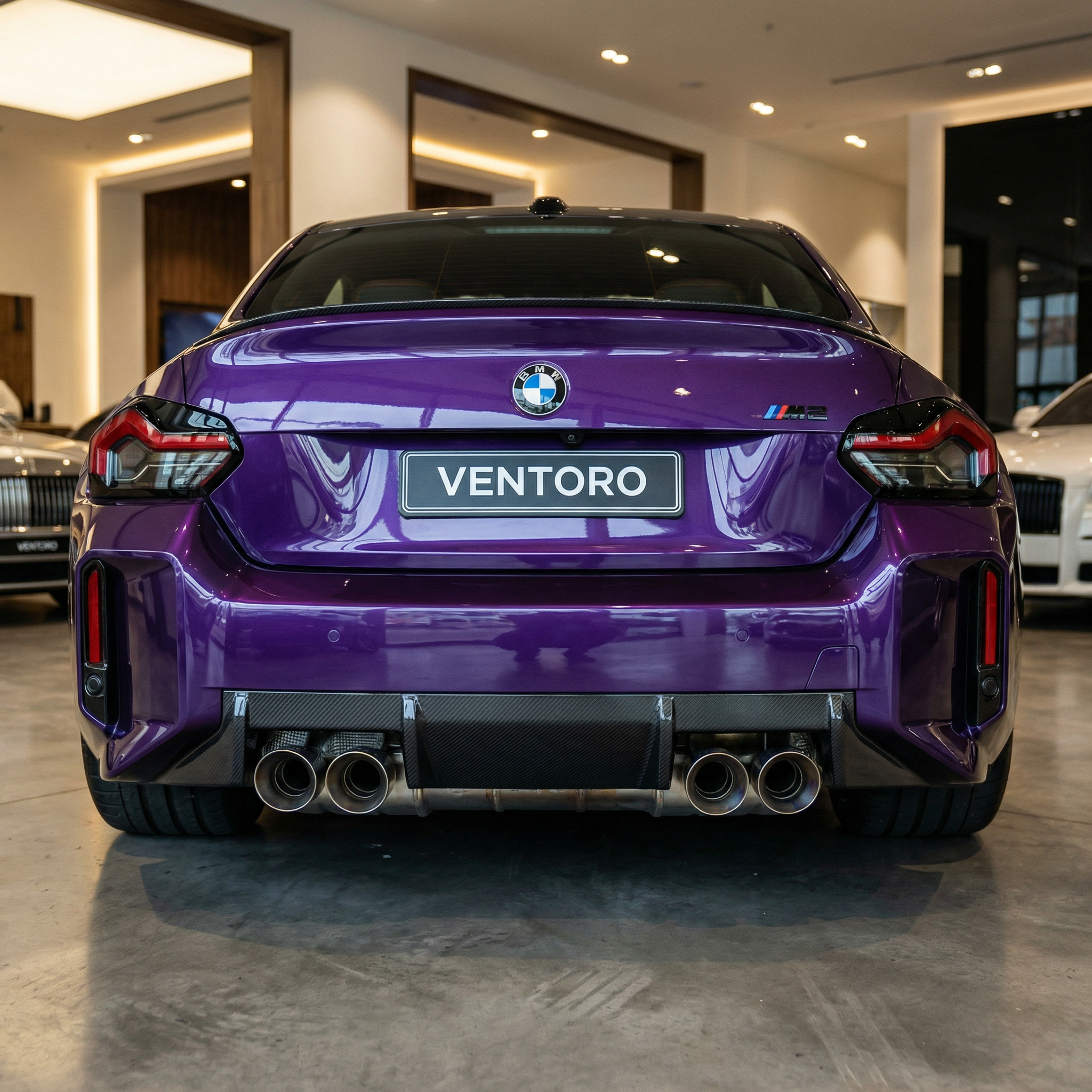 DYFUZOR ZDERZAKA TYLNEGO CARBON BMW G87 M2 - Image 4