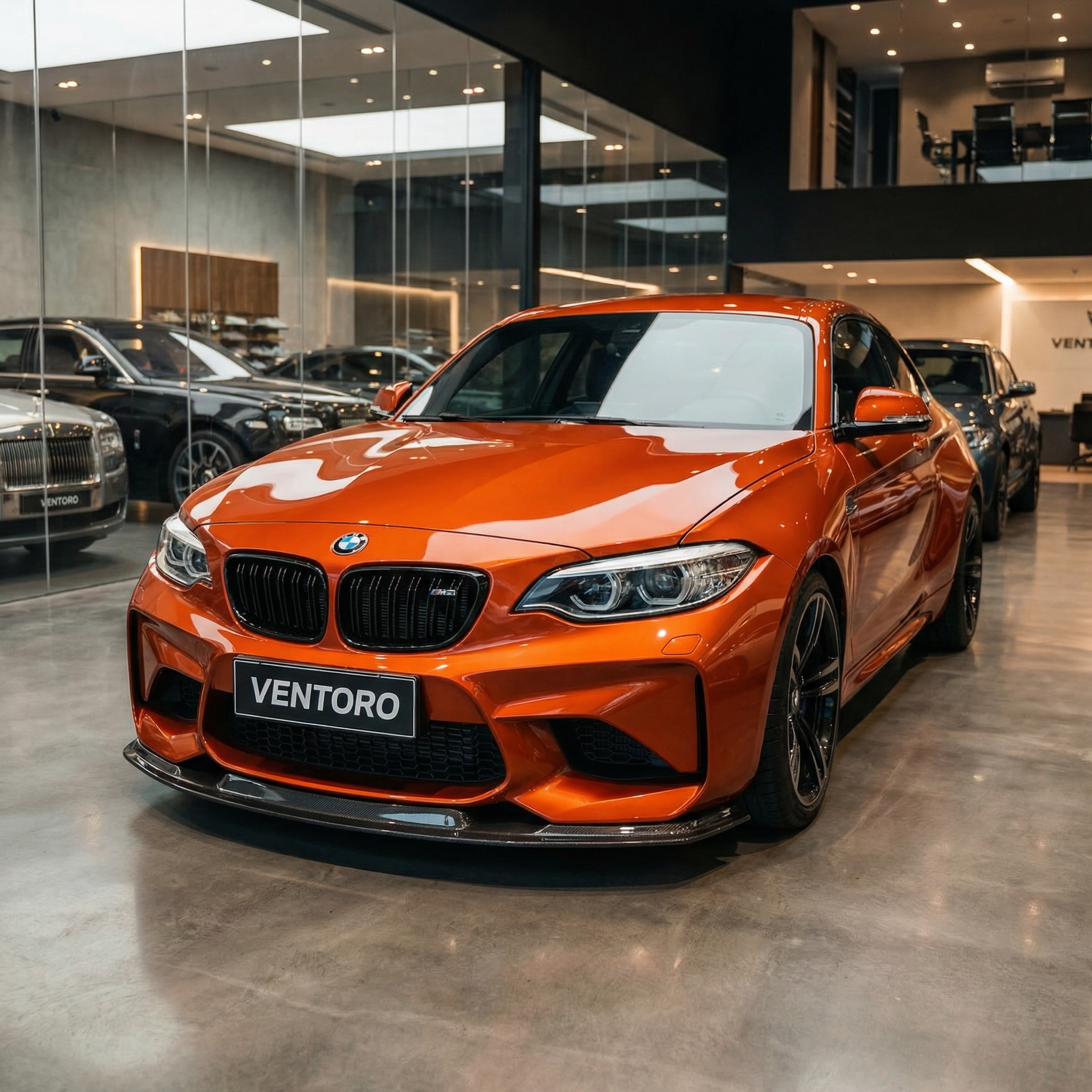 SPLITTER/DOKŁADKA ZDERZAKA PRZEDNIEGO CARBON BMW F87 M2 - Image 4