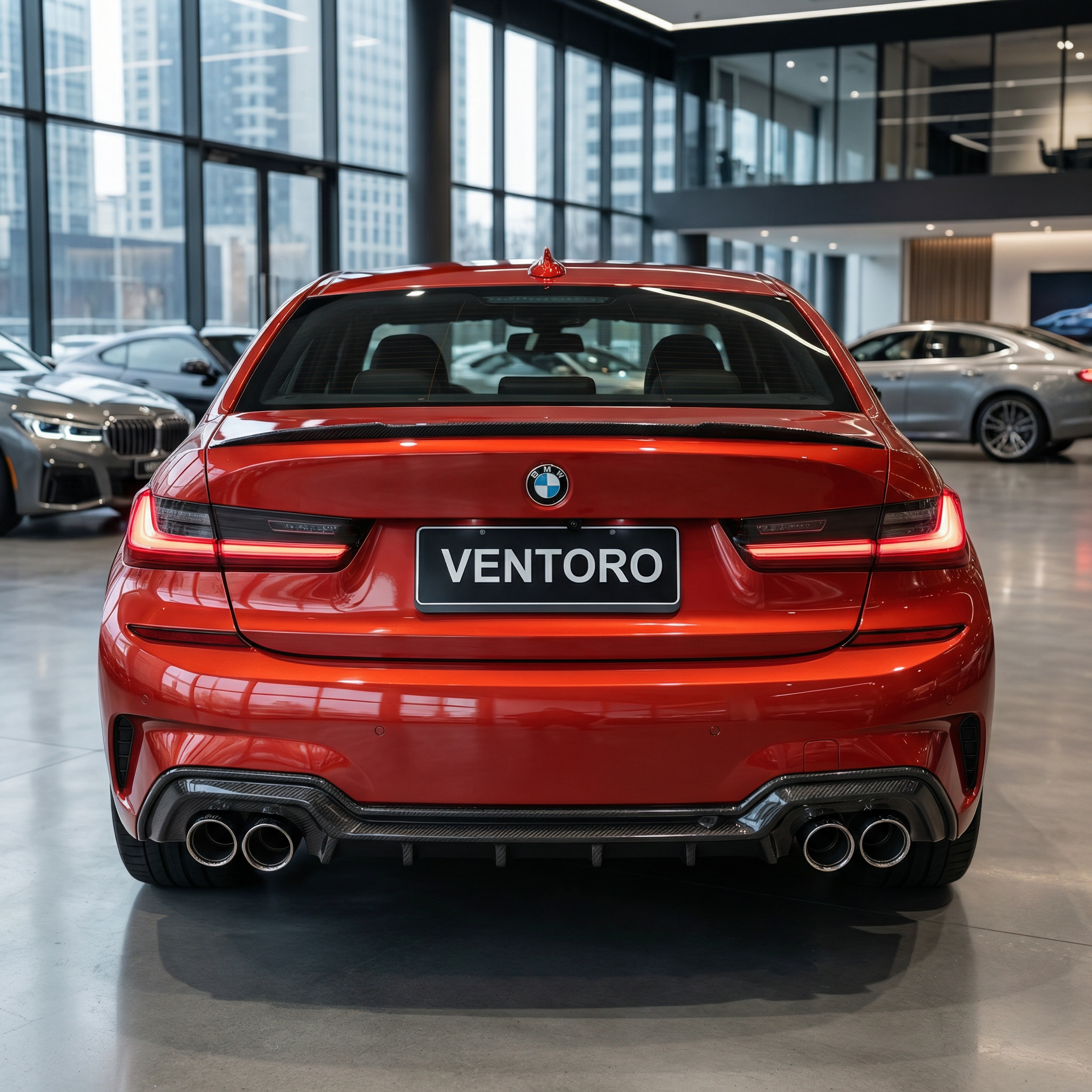 DYFUZOR ZDERZAKA TYLNEGO CARBON BMW G20 M TECH - Image 4