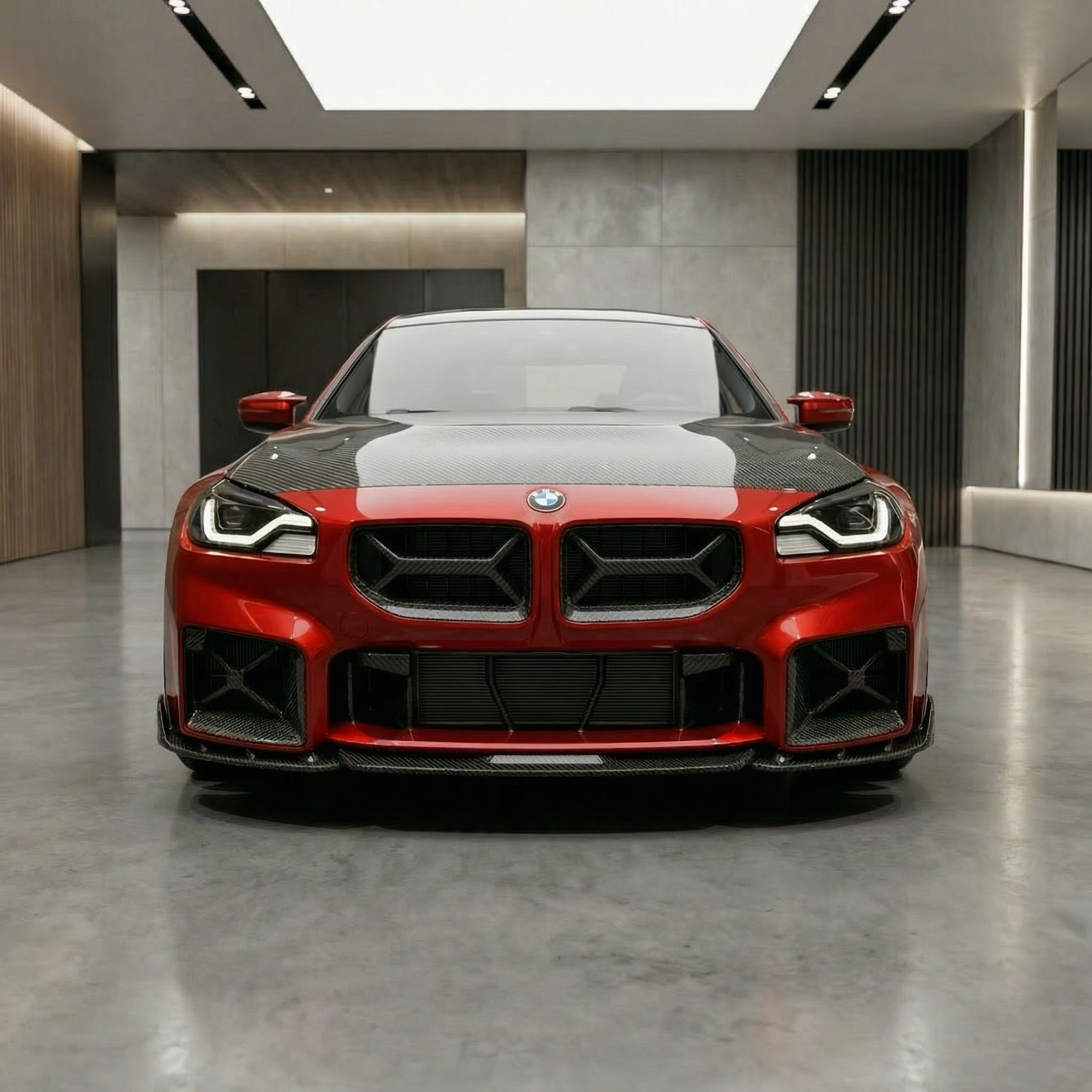 WLOTY POWIETRZA CARBON BMW G87 M2 - Image 4