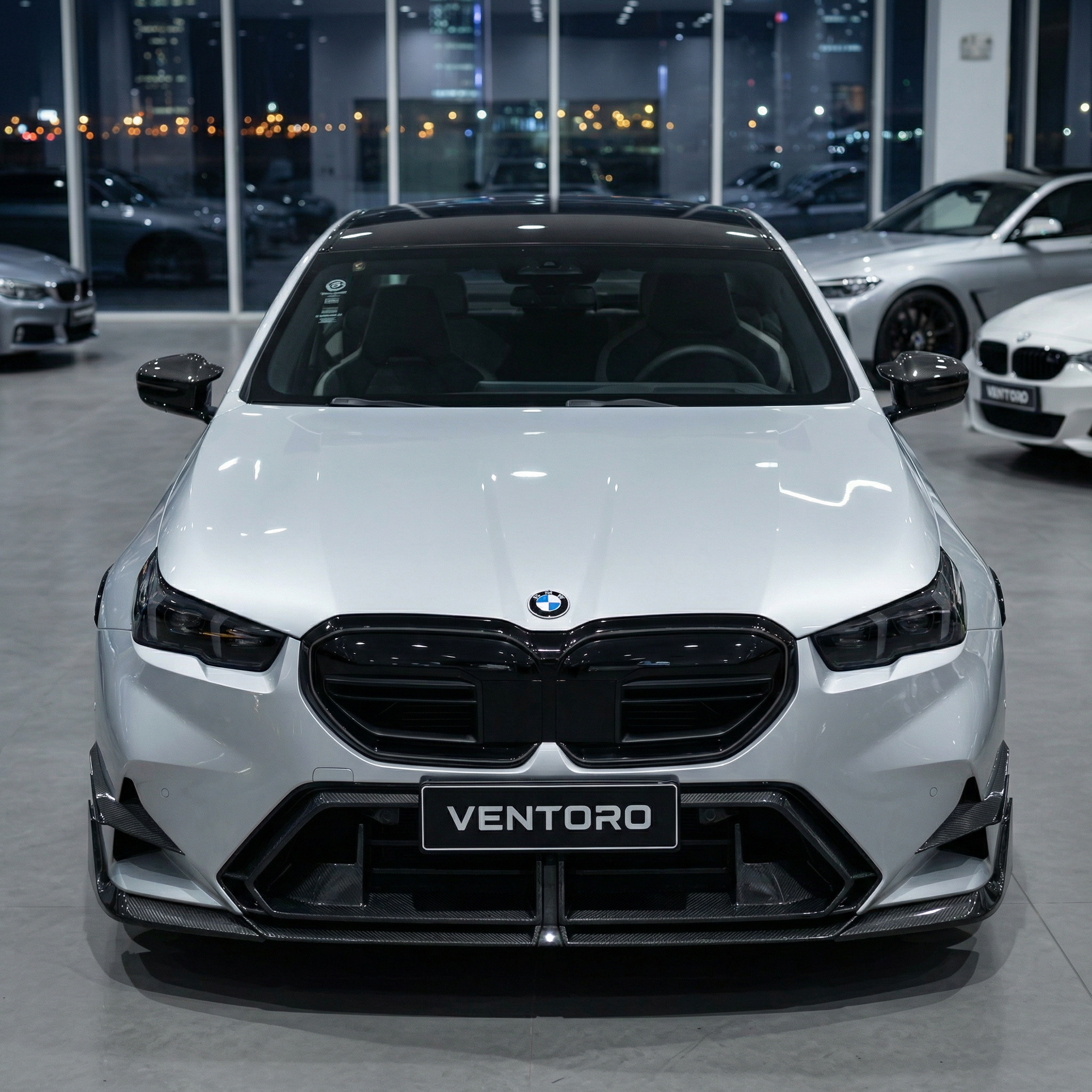 SPLITTER/DOKŁADKA ZDERZAKA PRZEDNIEGO CARBON BMW G90 M5 / G99 M5 - Image 2