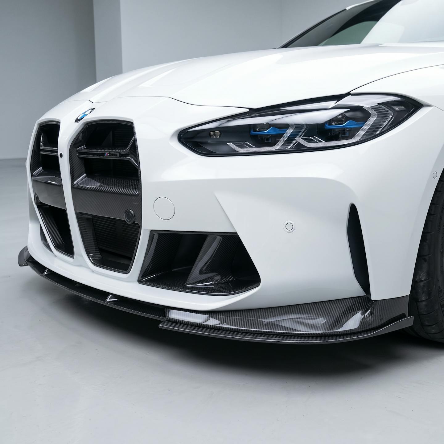 SPLITTER/DOKŁADKA ZDERZAKA PRZEDNIEGO CARBON BMW G80 M3 / G81 M3 C / G82 M4 / G83 M4 C - obrazek 4