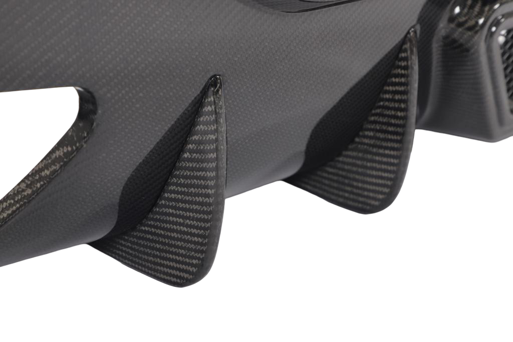 DYFUZOR ZDERZAKA TYLNEGO CARBON BMW G16 M TECH - obrazek 3