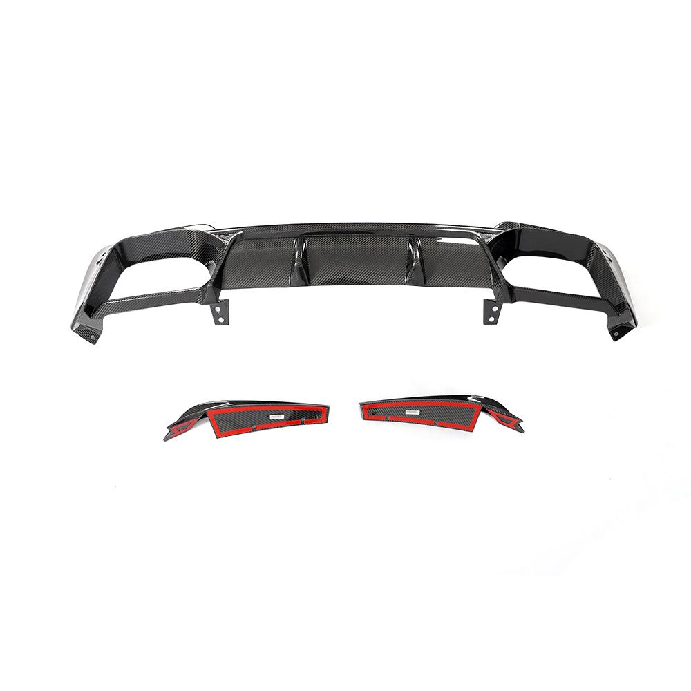 DYFUZOR ZDERZAKA TYLNEGO CARBON BMW F97 X3M - obrazek 3