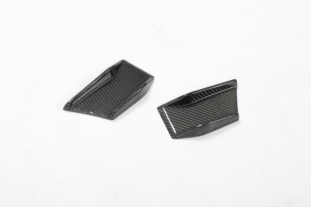 DOKŁADKI/LOTKI ZDERZAKA PRZEDNIEGO CARBON BMW G22 M TECH - obrazek 2