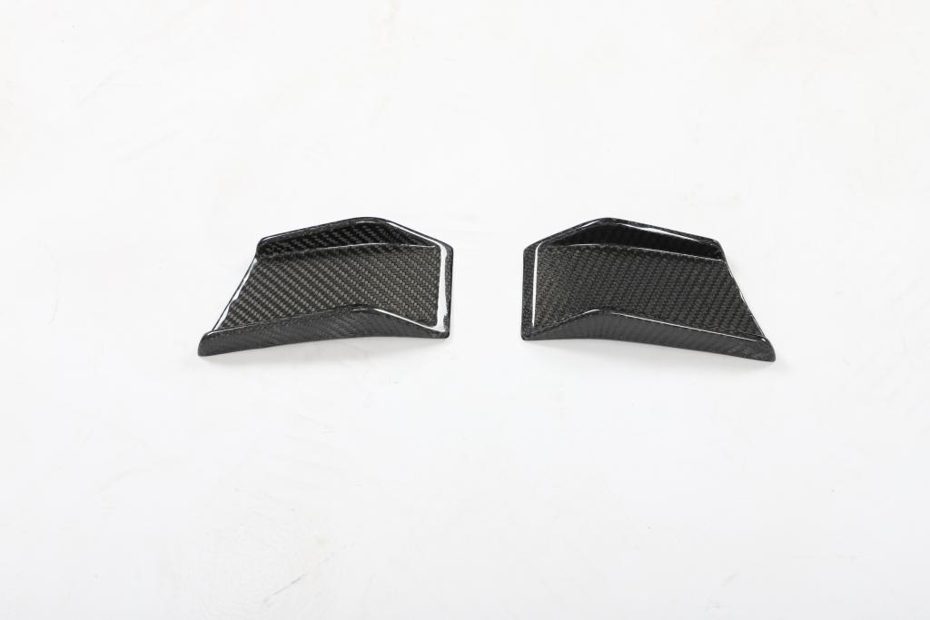 DOKŁADKI/LOTKI ZDERZAKA PRZEDNIEGO CARBON BMW G22 M TECH - obrazek 3