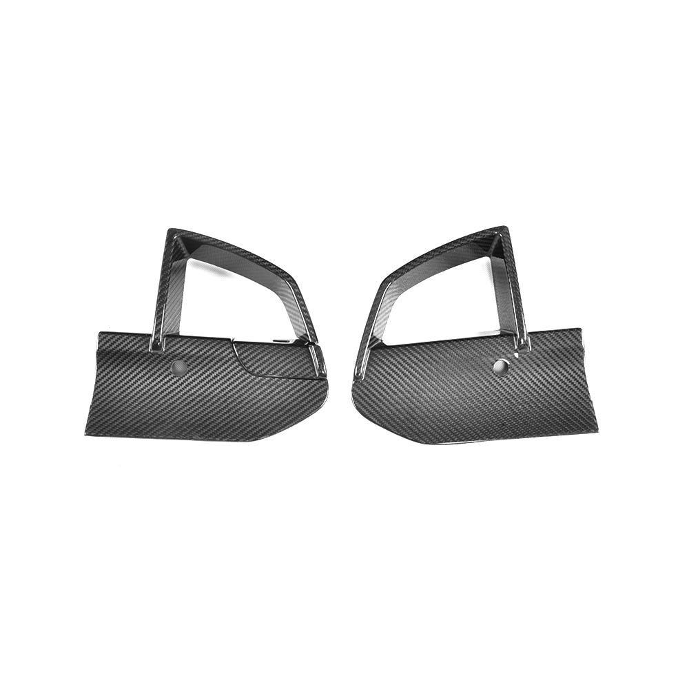 DOKŁADKI/LOTKI ZDERZAKA PRZEDNIEGO CARBON BMW G01 X3 M TECH - obrazek 3