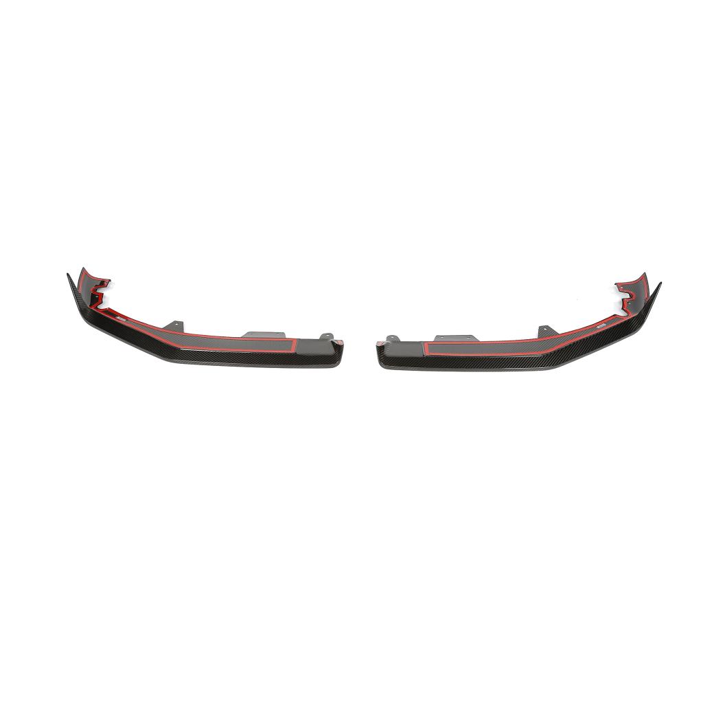 SPLITTER/DOKŁADKA ZDERZAKA PRZEDNIEGO CARBON BMW F95 X5M LCI - obrazek 3