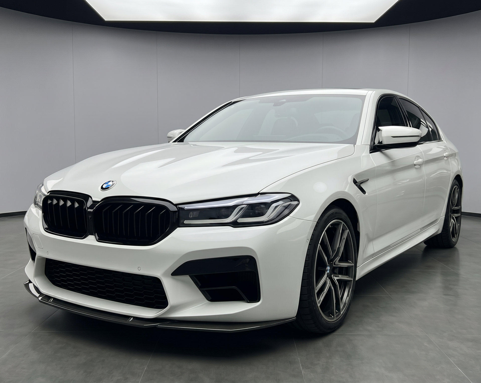 SPLITTER/DOKŁADKA ZDERZAKA PRZEDNIEGO CARBON BMW F90 M5 LCI - obrazek 5