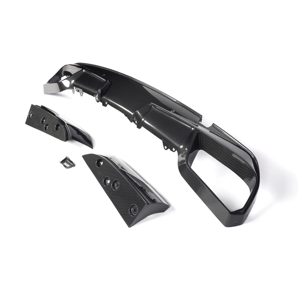 DYFUZOR ZDERZAKA TYLNEGO CARBON BMW F96 X6M LCI - obrazek 3