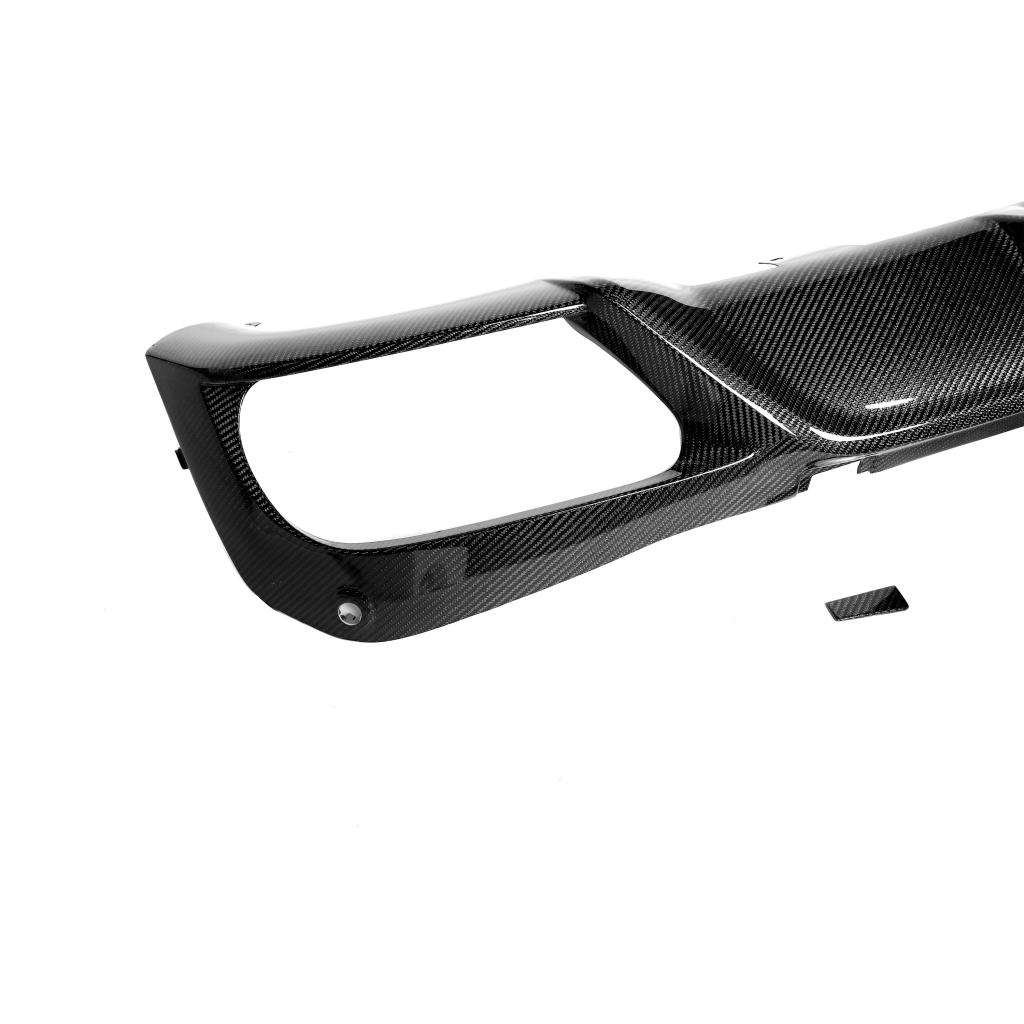 DYFUZOR ZDERZAKA TYLNEGO CARBON BMW G05 X5 LCI M TECH - obrazek 2