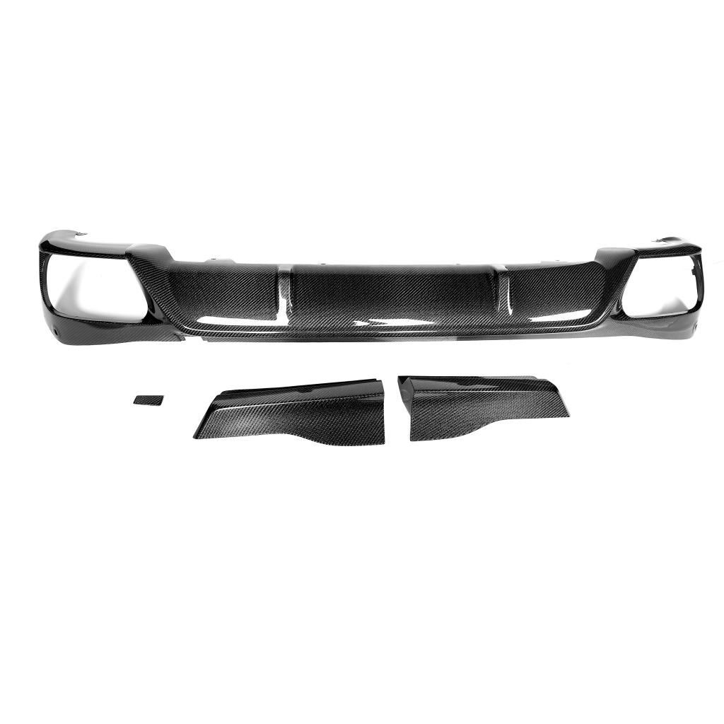 DYFUZOR ZDERZAKA TYLNEGO CARBON BMW G05 X5 LCI M TECH - obrazek 3