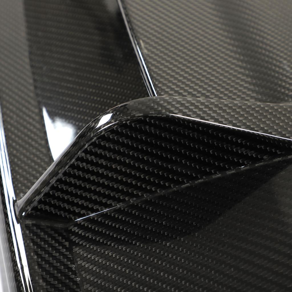 DYFUZOR ZDERZAKA TYLNEGO CARBON AUDI S4 B9 SEDAN - obrazek 4