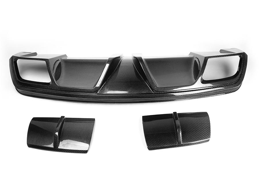 DYFUZOR ZDERZAKA TYLNEGO CARBON MERCEDES BENZ CLA 45 AMG C117 - obrazek 4