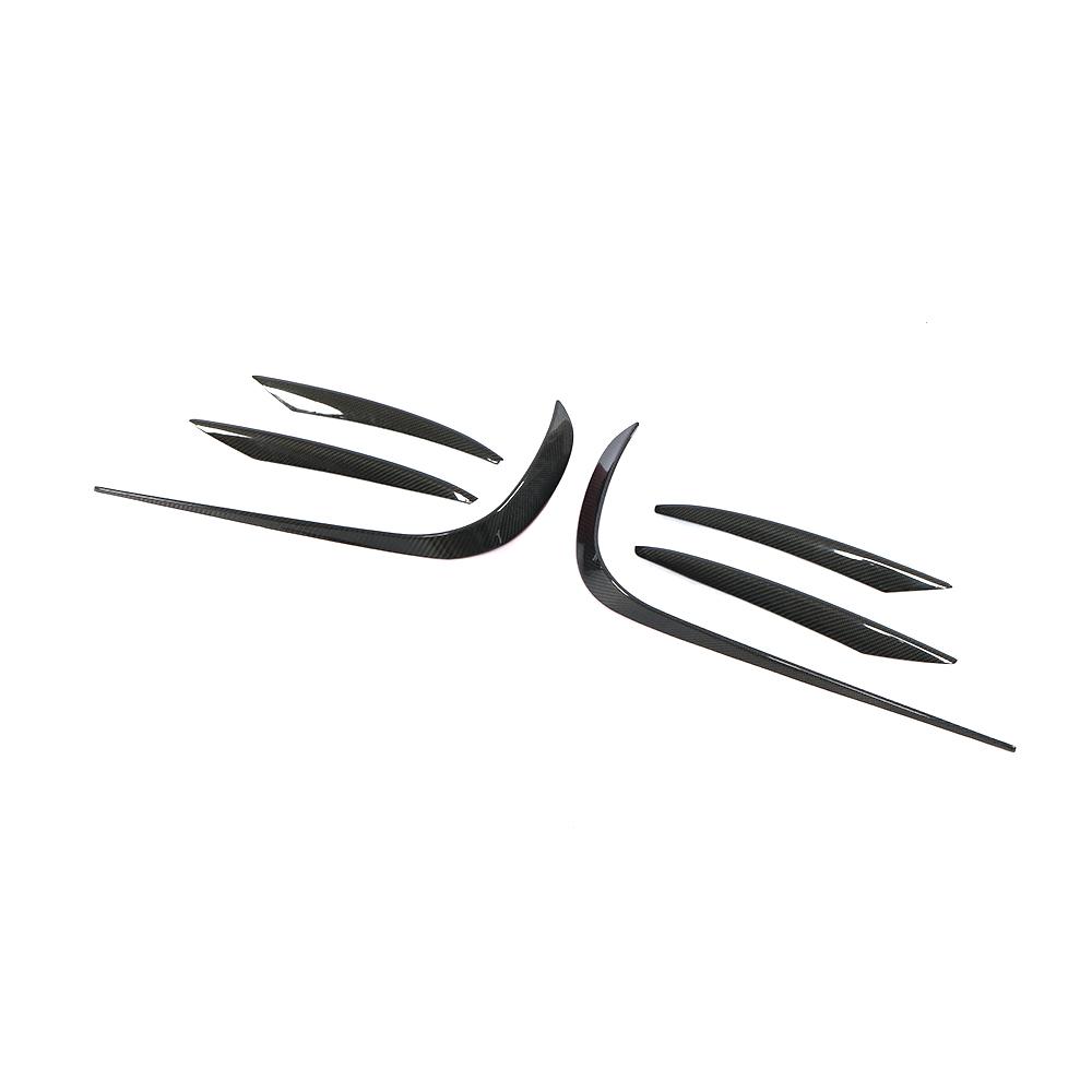 DOKŁADKI/LOTKI ZDERZAKA PRZEDNIEGO CARBON MERCEDES BENZ E250 / E300 / E400 / W213 SEDAN / C238 COUPE - obrazek 3