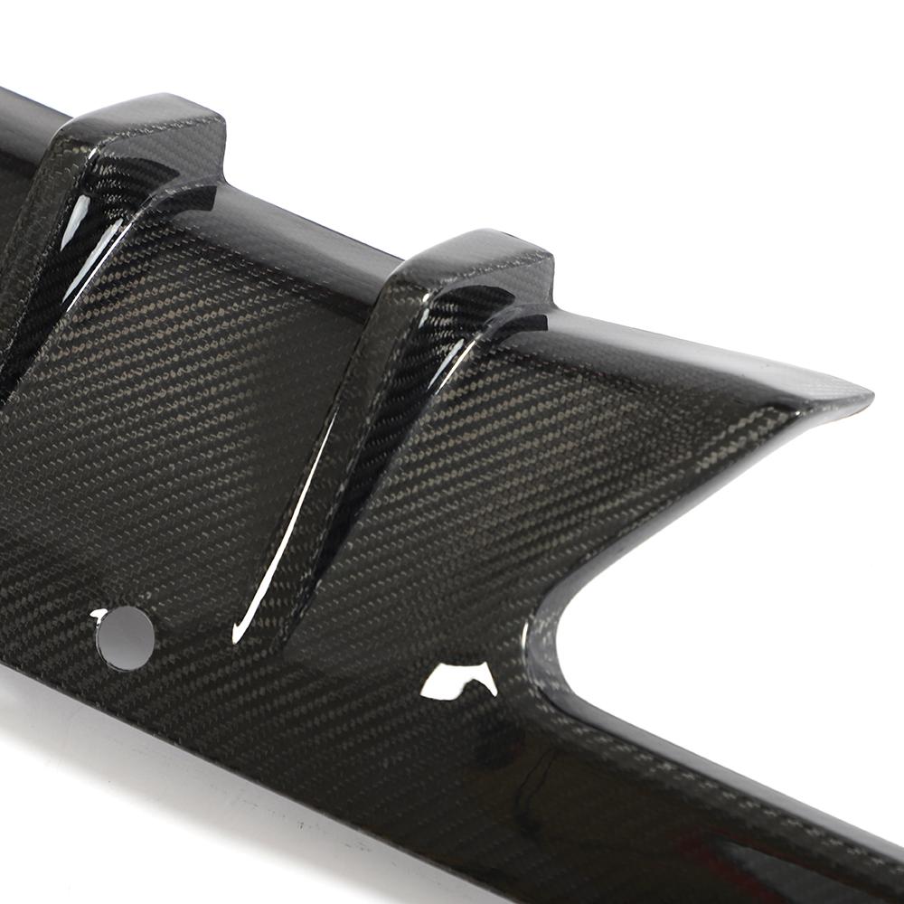 DYFUZOR ZDERZAKA TYLNEGO CARBON MERCEDES BENZ C180 / C300 / W205 BASE SEDAN - obrazek 2